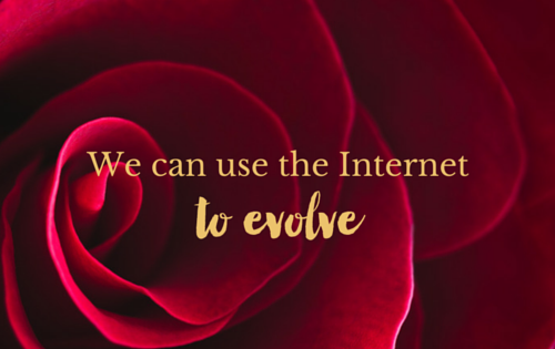 The Internet as a vehicle for conscious evolution