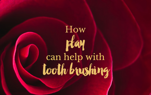 Play can help with tooth brushing!