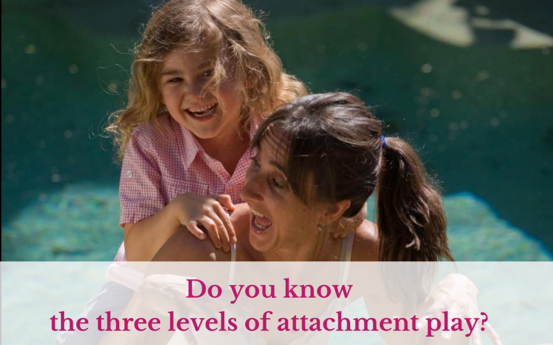 Do you know the three levels of attachment play?