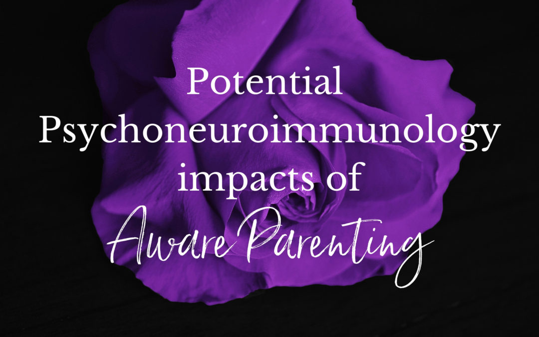 Potential Psychoneuroimmunology Impacts of Aware Parenting