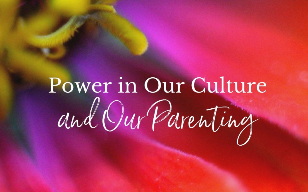 Power in Our Culture and Our Parenting