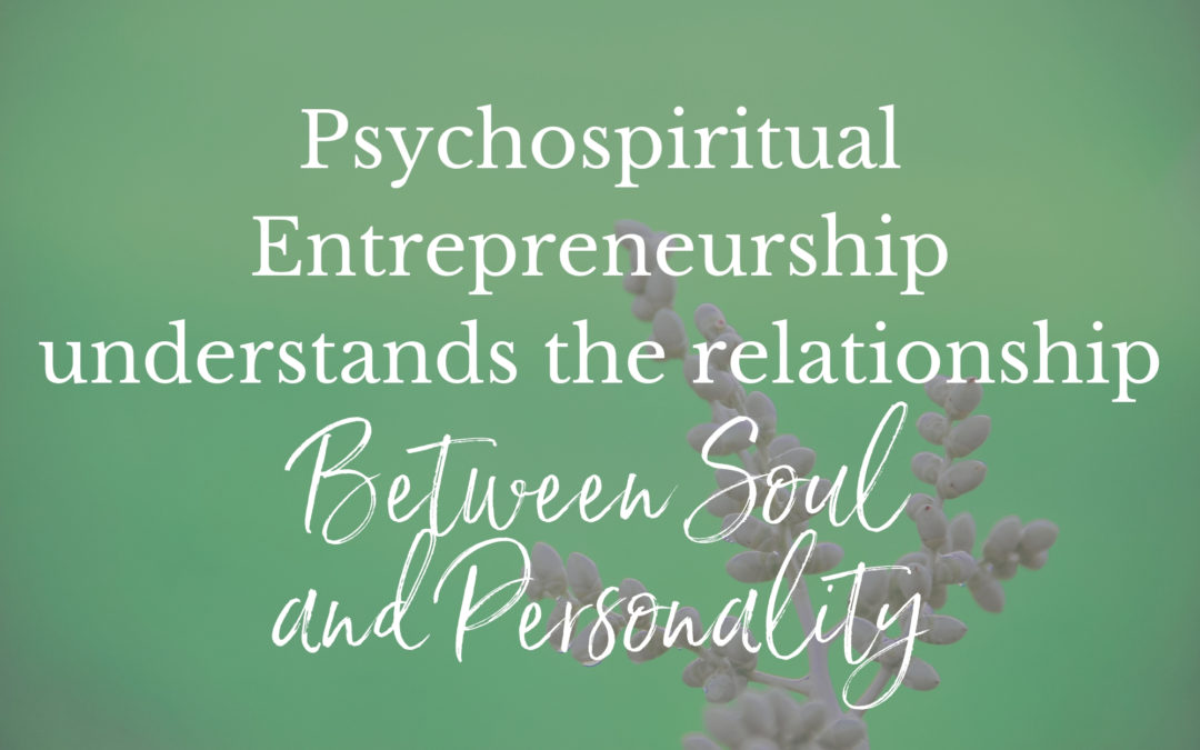 Psychospiritual Entrepreneurship Understands The Relationship Between Soul and Personality