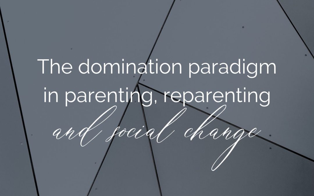 The domination system in parenting, reparenting and social change