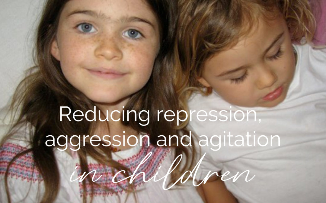 Reducing repression, aggression and agitation in children