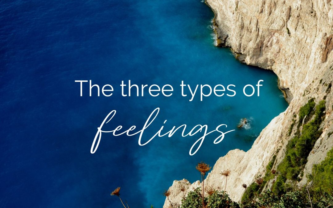 The three types of feelings