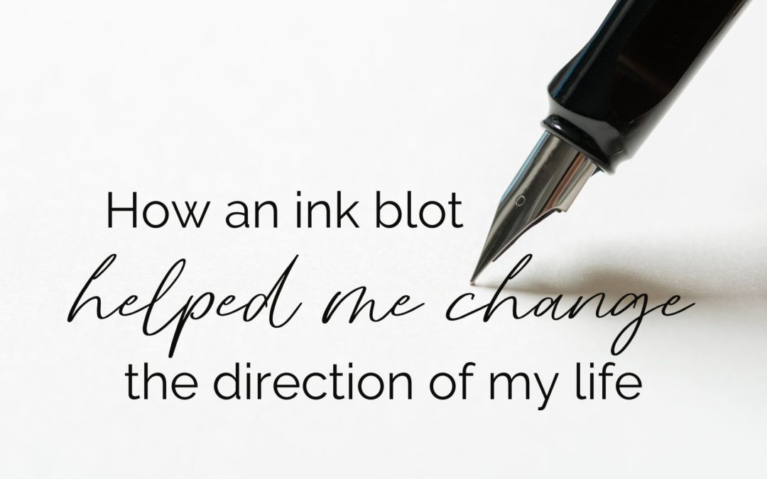 How an ink blot helped me change the direction of my life