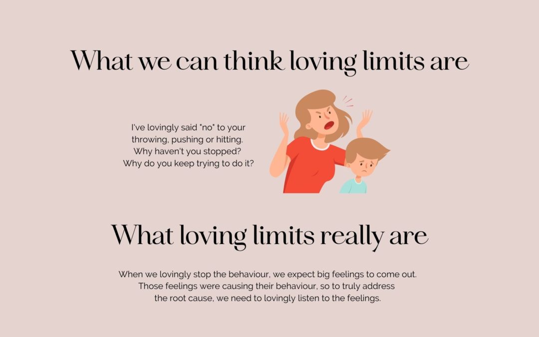 What we can think loving limits are