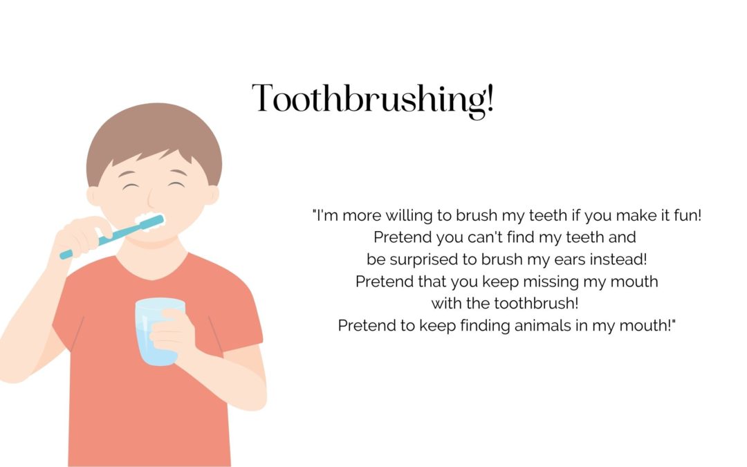 Toothbrushing!